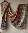 MG 391 Plain Linen Digital Printed Sarees Wholesale Shop In Surat